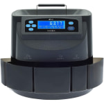 Royal Sovereign 1 Row Automatic Digital Coin Counter 75 Coin Capacity 8 14  H x 5 1116 W x 5 1516 D - Office Depot
