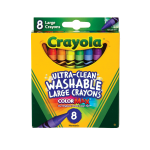 Crayola Standard Crayons Assorted Colors Box Of 8 Crayons - Office Depot