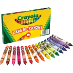 Crayola® Standard Crayons With Built-In Sharpener, Assorted Colors, Big Box  Of 96 Crayons
