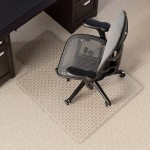 Mind Reader 9-to-5 Collection, Office Chair Mat with Lip for Hardwood  Floors, 47.5 x 35.5, PVC, Woodtone WDOFFCMAT-BRN - The Home Depot