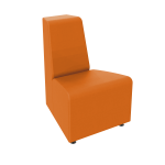 Marco Outer Wedge Chair Papaya