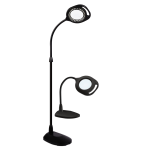 Victory Light Magnifier Task Lamp 48 H Silver - Office Depot