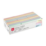 Scotch 3m Post-It Super Sticky Notes - Asst 3X3In 6Pk Pack 65 Sht