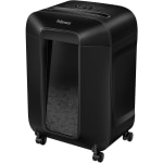 Fellowes&reg; LX85 Cross Cut 12-Sheet Home Office Paper Shredder with SafeSense, Black