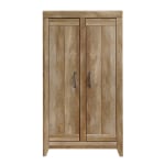 Sauder Adept Storage Collection Wood Cabinet 7 Shelves Craftsman Oak ...