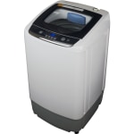 Black+Decker BLACK+DECKER Small Portable Washer, Portable Washer 1.7 Cu.Ft.  with 6 Cycles, Transparent Lid & LED Display White BPWM16W - Best Buy