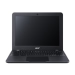 Acer 512 C851T Laptop, 12&quot; Touchscreen, Intel&reg; Celeron N4020, 4GB Memory, 32GB Flash Drive, Shale Black, Chrome OS