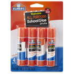 Elmer's All-Purpose Glue Sticks, 0.77-Ounces Each, 12 Count – King