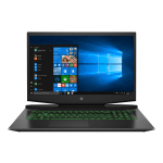 HP Pavilion Gaming 17.3&quot; Gaming Notebook, Core i5 i5-9300H, 8GB Memory, 256GB SSD, NVIDIA GeForce GTX 1650 Graphics, Shadow Black, Windows&reg; 10 Home
