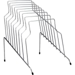 Fellowes Wire Step File 8 Compartments 8 Dividers 11.8 Height x 10.1 ...