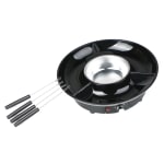 TJ Riley Fondue Set Black