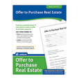LF237 4-Pack 8.5 x 11 Inch Adams Lease with Purchase Option Forms White 