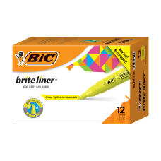 BIC Brite Liner Grip XL Highlighters