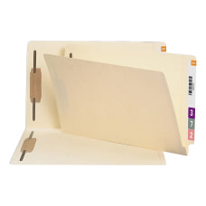 Smead End Tab Folders With Fastener