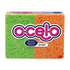 ocelo Cellulose Sponges Assorted Colors Pack