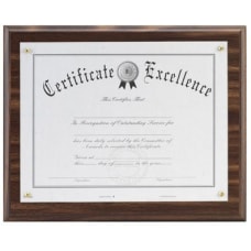 DAX Solid Wood Award Plaques Holds