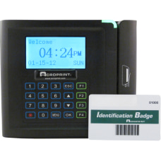 timeQplus Ethernet Time Clock With Barcode