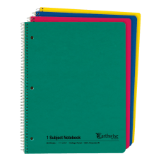 Esselte Wirebound Notebook College Ruled 80