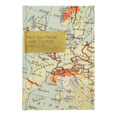 Eccolo Map Travel Journal 6 x