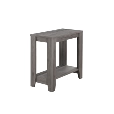 Monarch Specialties Side Table With Shelf