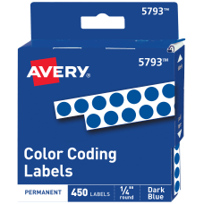 Avery Color Coding Permanent Labels Non
