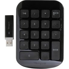 Targus Wireless Numeric Keypad BlackGray