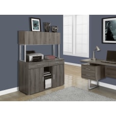 Monarch Specialties Office Cabinet Credenza Dark