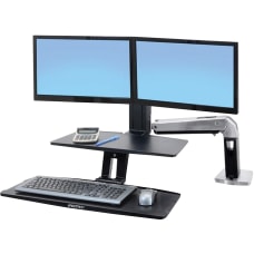 Ergotron WorkFit A Dual Monitor Stand