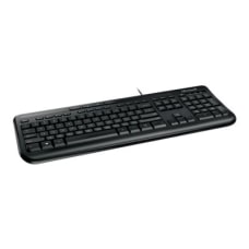 Microsoft 600 Wired Keyboard Black