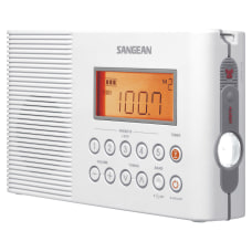 Sangean H201 AMFM Shower Radio