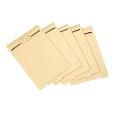 Manila File Dividers With Fasteners Letter