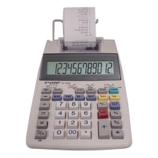 Sharp EL 1750V Printing Calculator