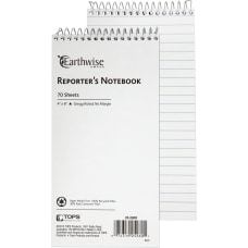Ampad Earthwise Reporters Notebook 70 Sheets
