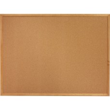 Lorell Wood Frame Cork Board 24