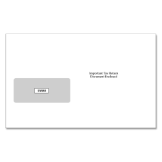 ComplyRight Single Window Envelopes For Standard