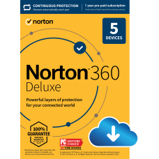 Norton 360 Deluxe For 5 Devices