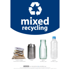 Recycle Across America Mixed Standardized Recycling