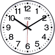 Infinity Instruments Round Wall Clock 12