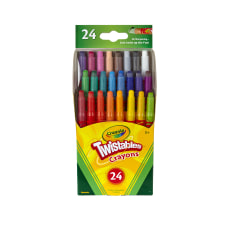 Crayola Twistables Crayons With Plastic Container