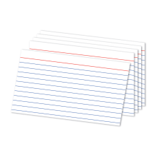 Office Depot Brand Ruled Index Cards