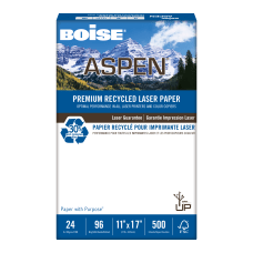 Boise ASPEN Laser Paper Ledger Size