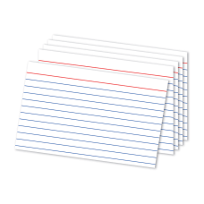 Office Depot Brand Ruled Index Cards