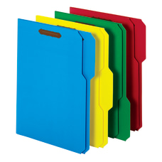 Office Depot Top Tab Color File Folders Box of 100 Letter Size ODOM01632 Assorted Colors 1/3 Cut 