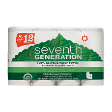 Seventh Generation 100percent Recycled Paper Towels