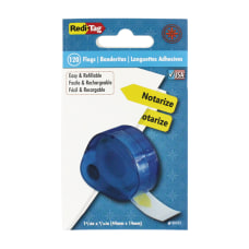 Redi Tag Removable Notarize Flags 120