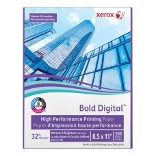 Xerox Bold Digital Printing Paper Letter