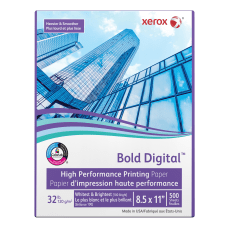Xerox Bold Digital Printing Paper Letter