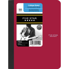 Five Star Composition Book 7 12
