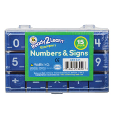 Center Enterprises Numbers And Signs Stamps