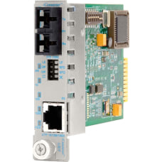 Omnitron iConverter 101001000 Gigabit Ethernet Fiber